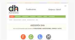 Desktop Screenshot of debehaberasociaciones.com